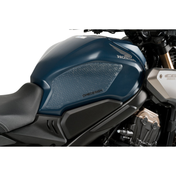 Puig Onedesign tank grips | clear | honda cbr 650 r 2019>current